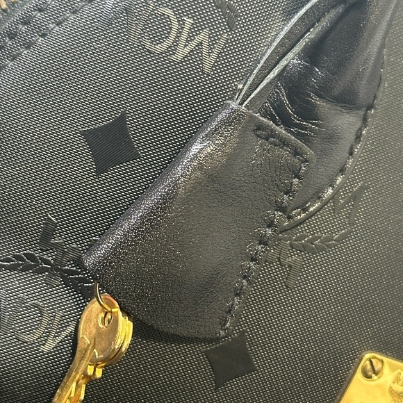 MCM Visetos Mini Black Bag - Picture 7 of 15